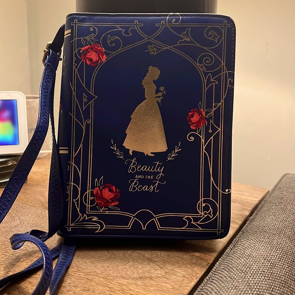 Disney Beauty and the Beast book cross body bag